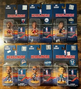 LOT OF 6 1997 Corinthian Headliners NBA NEW Vintage Unopened! Dennis Rodman + 5 - Picture 1 of 8