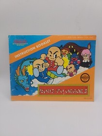 Kung-Fu Heroes NES Instruction Manual Only