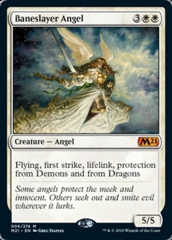 MTG - Baneslayer Angel - Foil - Promo Pack, Promo Packs - Image 1 of 1