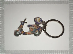 Fantasy Marine Scooter Keychain with Helmet New - Picture 1 of 1