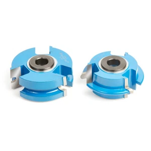 Amana Tool SC453 2 piezas piso con ranura para uñas 2-5/8 D x 3/4 juego de cortador moldeador de orificios - Imagen 1 de 5