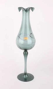 Vase mundgeblasen Studioglas Höhe 31,5 cm - Bild 1 von 3