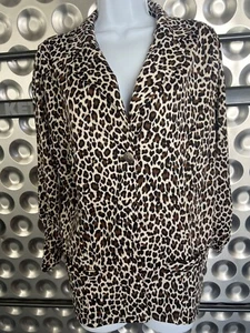 Chaqueta para mujer Zenobia Animal Print talla grande 2XL, elástica - Imagen 1 de 12