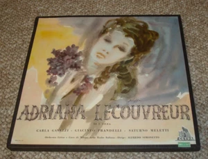 Francesco Cilea - Adriana Lecouvreur. Carla Gavazzi. Cetra 3 LP Schallplatten Box Set - Bild 1 von 2