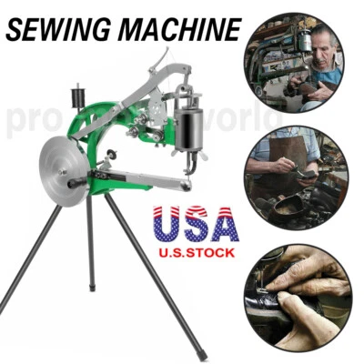 Professional Hand Cobbler Shoe Repair Machine Dual Cotton Nylon Line Sewing - Image 1 of 4