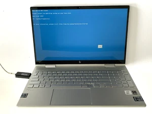 Dañado HP ENVY X360 15-ED0504NA 15.6" i7 1065G7 16GB Sin SSD Repuestos/Reparaciones/D639 - Imagen 1 de 24