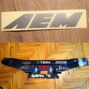 Genuine AEM 18cm Emblem Decal Logo Sticker Vinyl Decal Graphic - Picture 1 of 9