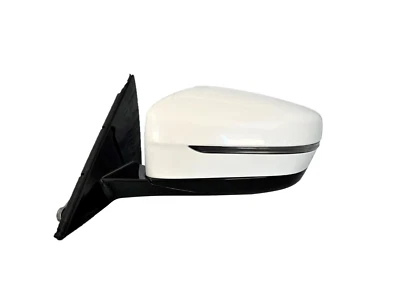 #145 WHITE LEFT DRIVER MIRROR FOR BMW 530I 540I 530e 2017 2018 2019 2020-2023 - Image 1 of 4