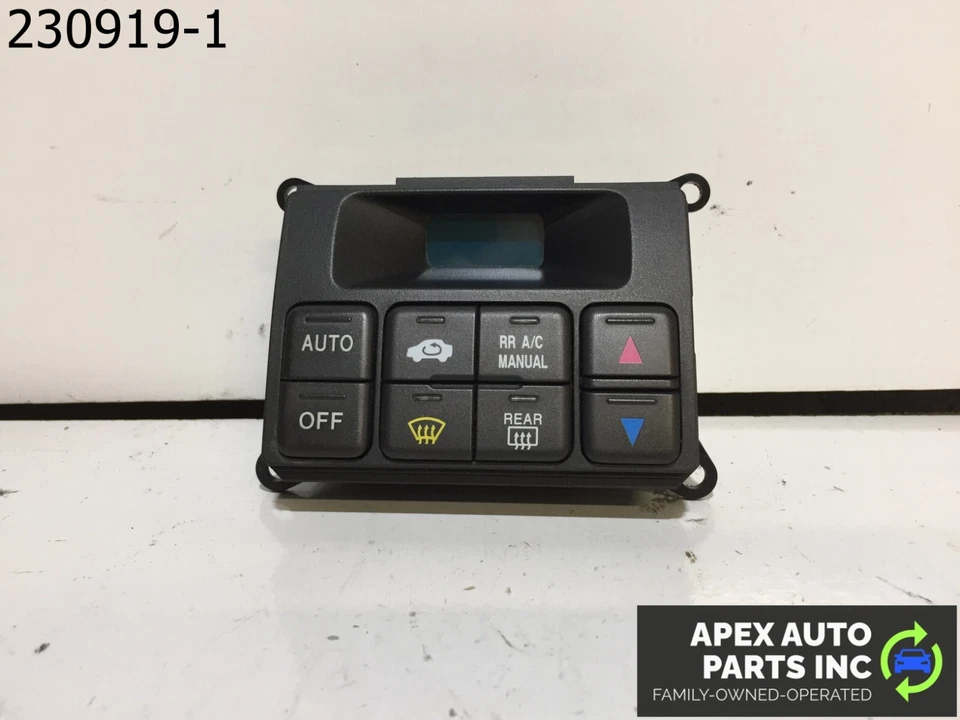 01-06 Reloj Digital Acura MDX con Interruptor de Botón de Control de Clima Tablero de Temperatura Foto 1 de 4