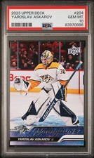 2023-24 Upper Deck Young Guns #204 Yaroslav Askarov - PSA 10 GEM MINT - ROOKIE