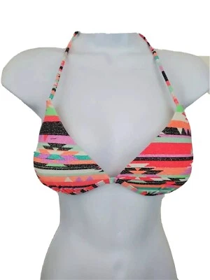 Top de bikini con lazo trasero halter azteca talla 7-9 OP Junior nuevo sin etiquetas  Foto 1 de 4