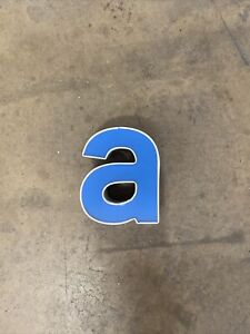 8 inch Reclaimed Authentic Backlit Channel Letter “a”