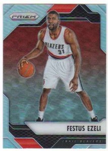 2016-17 Panini Prizm Basketball Silver Prizm #275 Festus Ezeli Blazers