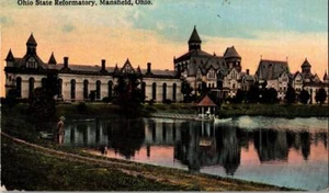 Ohio State Reformatory Mansfield Ohio Vintage 1914 Postcard Prison Mansfield OH - Picture 1 of 1