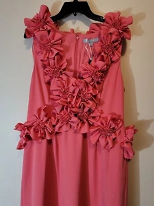 Antonio Melani Peony Pink Formal Dress Sleeveless size 2 NWT, ultra feminine - Picture 1 of 5
