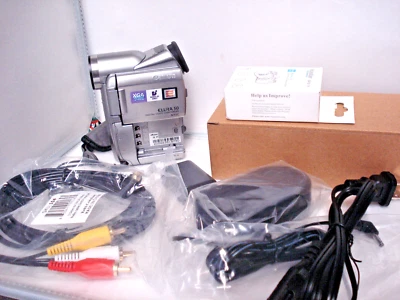 RECONDITIONED Canon Elura 50 mini dv camcorder  TESTED WORKING - Image 1 of 4