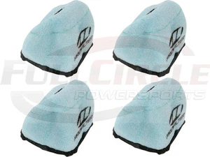 4 Pack Pre Oiled Air Filter YZ250F YZ400F YZ250 YZ125 YZ426 YZ AFR-2401-00 - Picture 1 of 4
