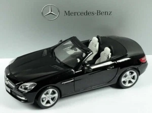 MINICHAMPS 2011 MINICHAMPS MERCEDES SLK SPIDER R172 BLACK DEALER 1:18*New! Rare! - Picture 1 of 14