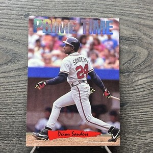 1993 Triple Play Nicknames #8 Deion Sanders/Prime Time