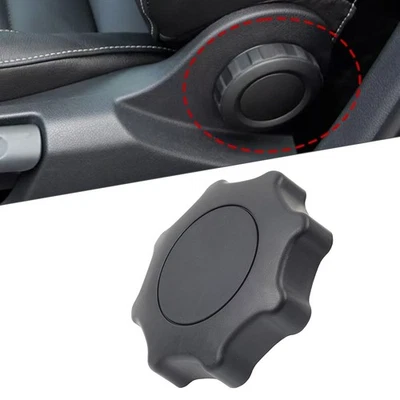 Black Seat Adjustment Knob For Volkswagen Beetle Golf Jetta Passat 1J0881671F Foto 1 de 4