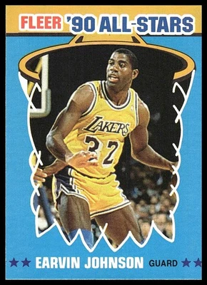 1990-91 Fleer ALL-STARS / Earvin Johnson - Image 1 of 2