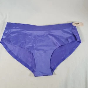 Victoria's Secret No Show Sexy Hiphugger Medium Violett Lila Glatt Satin - Bild 1 von 3