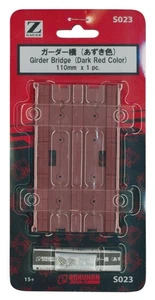 Rokuhan Spur Z S023 Trägerbrücke (Azuki Farbe) - Bild 1 von 1