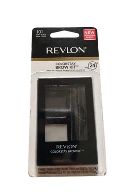 Revlon Colorstay Brow Kit # 101 Soft Black 0.05 Oz. - Image 1 of 2