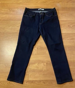 Jeans Levis para hombre 32x28 tiro medio ajustados lavado oscuro denim - Imagen 1 de 4