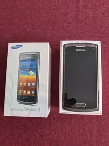 Samsung Wave 3 GT-S8600 - 4GB - Black (Ohne Simlock) Smartphone ,defekt - Bild 1 von 5