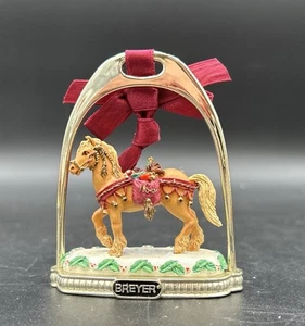 Breyer #700699 Holiday Steigbügel 1999 Ornament Pferd guter Zustand 1. in Serie. - Bild 1 von 6