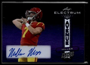 2024 Leaf Electrum Electrum Avenue Auto Purple #EAA-MM1 Miller Moss #3/15 - Bild 1 von 2