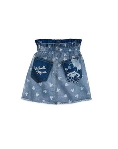 Disney Girls Minnie Mouse Denim Skirt - Picture 1 of 4