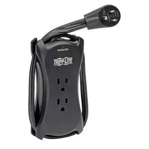 TRIPP LITE Traveler3USB 3 Ausgänge Reisegröße Überspannungsschutz mit 2 USB-Anschlüssen - Bild 1 von 6