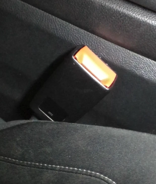 15 16 17 18 19 20 21 22 23 24 FORD EDGE Front Seat Belt Passenger Buckle Black - Изображение 1 из 1