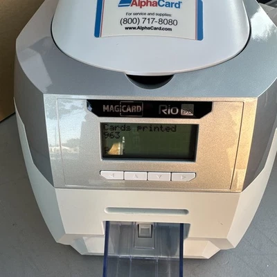 Magicard RIO PRO STD DUO Color ID Card Printer. 963 cards Printed . - Image 1 of 4