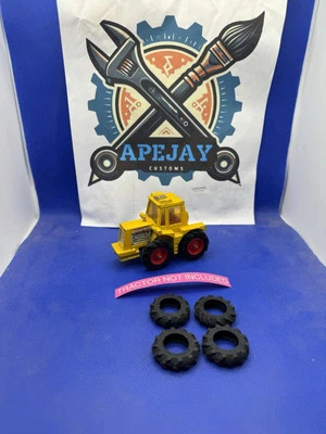 4 TIRES TO FIT Matchbox Super King Muir-Hill Tractor K-5 - Image 1 of 4
