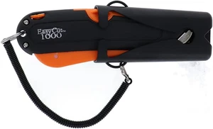 Modern Box Cutter, 3 Blade Depth Setting, Squeeze Trigger and Edge Guides - Picture 1 of 8