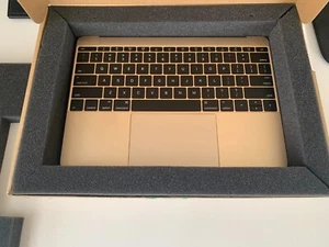 **NEW** MACBOOK 12" TOPCASE WITH KEYBOARD, TOUCHPAD AND CABLE 613-01195-B - Picture 1 of 6