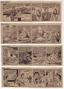 Dixie Dugan - Classe d'hôtesse de l'air, 26 bandes dessinées quotidiennes complètes novembre 1955
