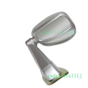1x Espejo retrovisor lateral plateado cubierta delantera izquierda coche Toyota Prado LC90 1996-2002 - Imagen 1 de 1