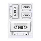 4 x 'Cassette Tape' Temporary Tattoos (TO00035605)