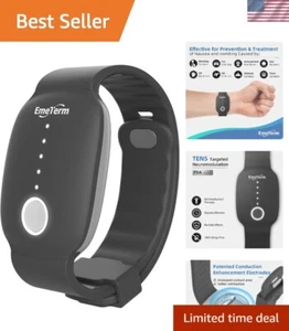 Fashionable FDA-Cleared Nausea Prevention Wristband – Adjustable & Rechargeable - Picture 1 of 9