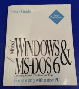 Benutzerhandbuch, Microsoft Windows & MS-DOS 6; Taschenbuch Buch - Bild 1 von 4