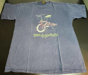 RARE 1990's Soundgarden Kickstand T-shirt COME STAND ME UP - Size XL BROCKUM TAG - Picture 1 of 17