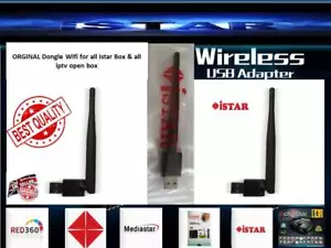 WiFi Antenna for all iStar Korea ZEED Zina Voxa Dragon boxes 150Mbps - Picture 1 of 7