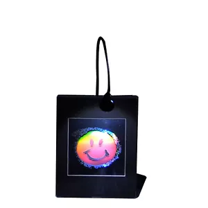 Smiley Face 2D/3D Collectible Hologram Picture - EMBOSSED - Light Desk Stand - Picture 1 of 12