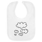 'Fluffy Clouds' Soft Cotton Baby Bib (BI00011117)