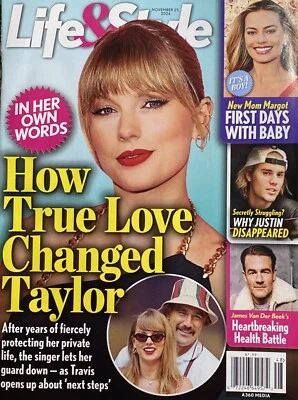 Life And Style Magazine November 25, 2024 How True Love Changed Taylor Swift - Image 1 of 4