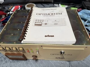 Orban Optimod FM 8100A Broadcast Audio Processor With Card & Manual - Picture 1 of 8